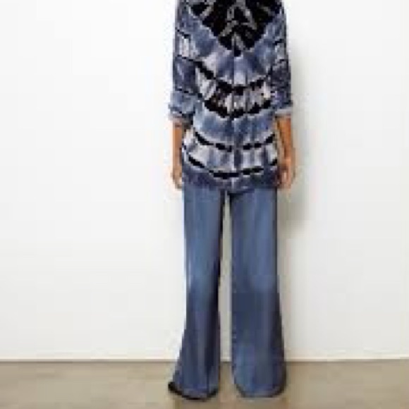 new YFB ☀︎︎ Valeria Silky Wide Leg Pants☀︎ ︎Blue - Picture 4 of 7